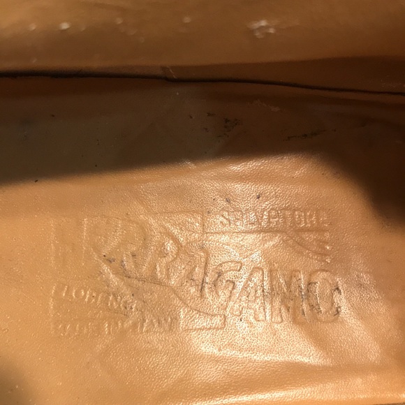 Salvatore Ferragamo leather chukka boots size 10/D used conditions main image 12